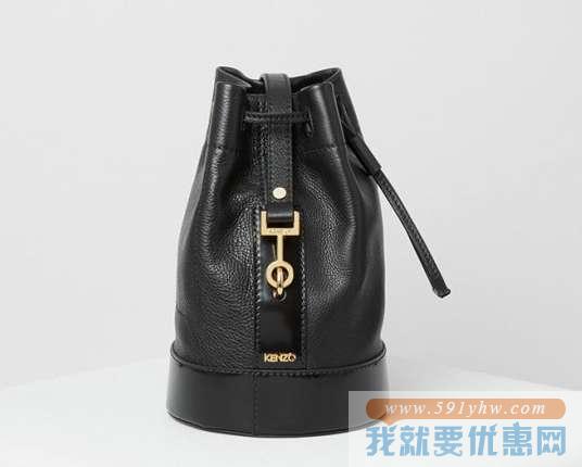 KENZO 高田贤三女士真皮小号水桶包