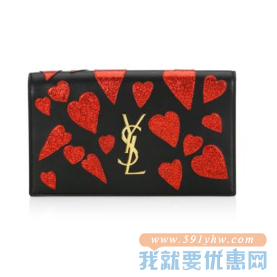 Saint Laurent YSL 爱心手拿包