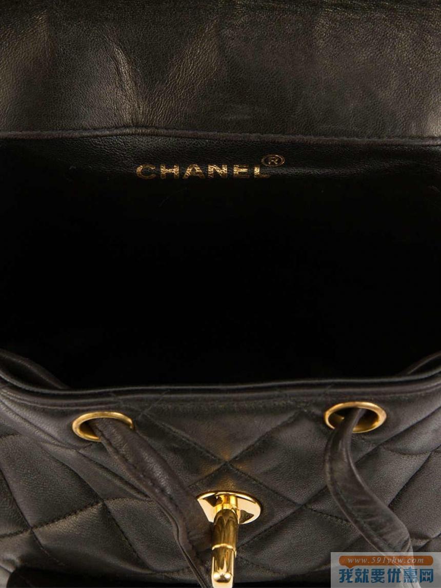 Vintage二手包正当道！杨幂同款Chanel Vintage后背包