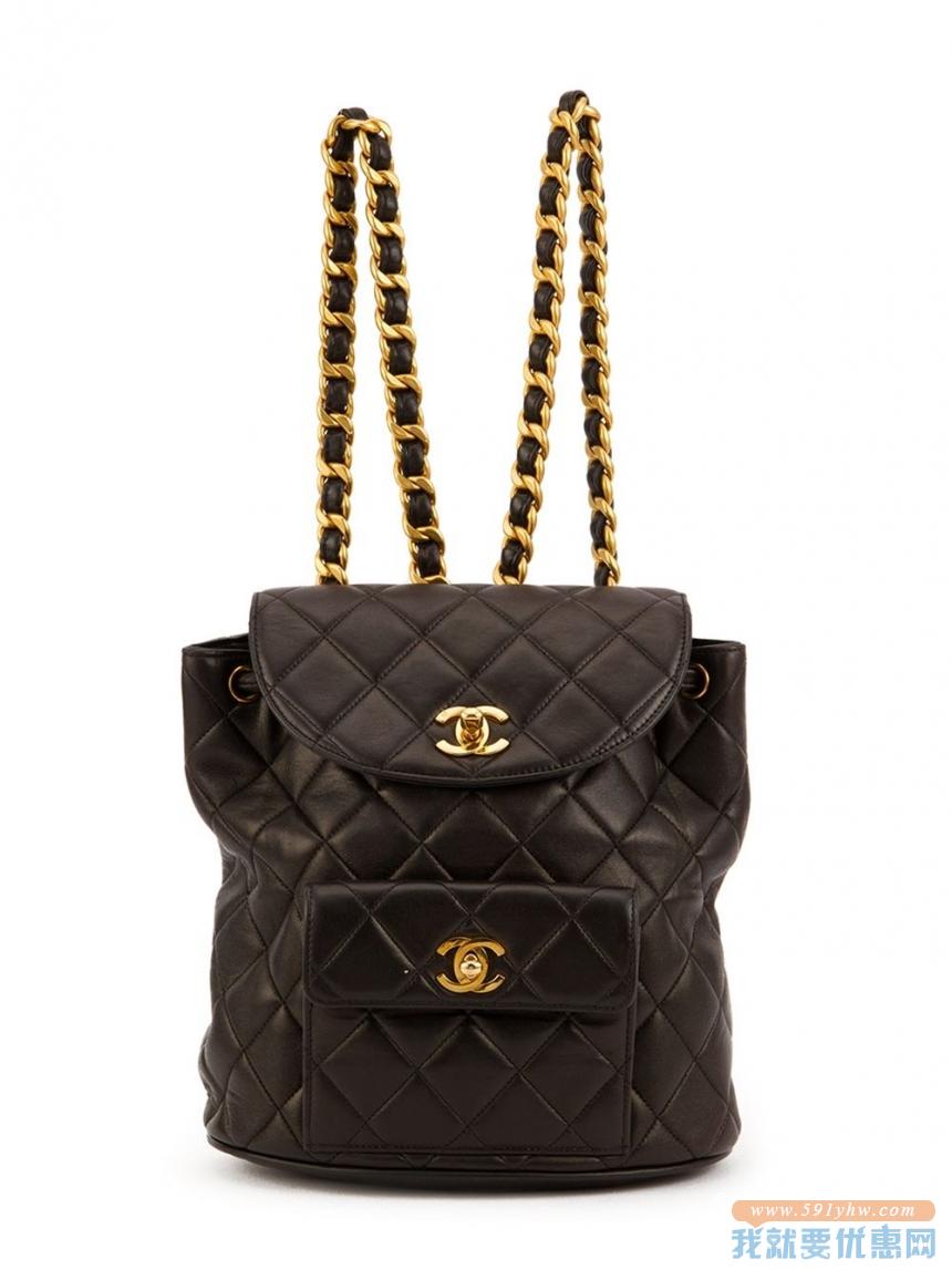 Vintage二手包正当道！杨幂同款Chanel Vintage后背包