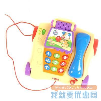 Fisher-Price 费雪 P8015 音乐学习电话（双语版）