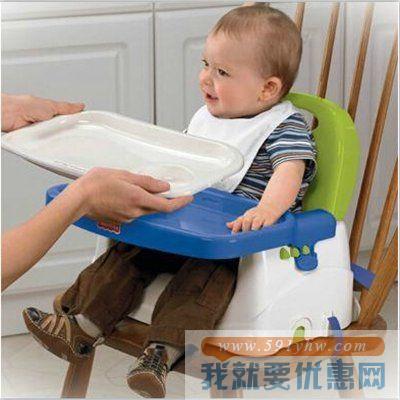 费雪（Fisher Price） P0109 益智玩具 宝宝小餐椅 易清洁