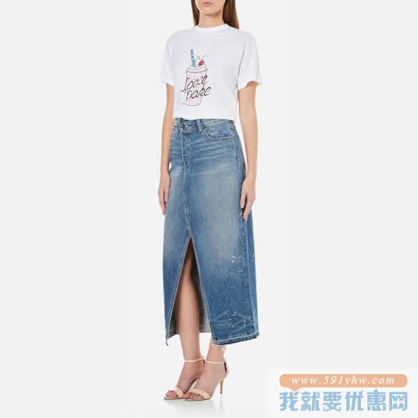 刷爆Ins的Ganni 奶昔T £45（约398元）