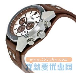 FOSSIL Coachman系列 CH2565 男士时装腕表