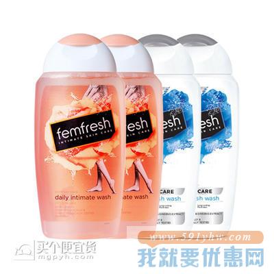 femfresh 芳芯 洋甘菊&清新女性洗护液 250ml*4瓶