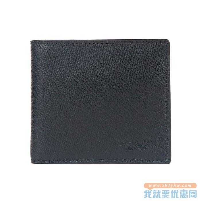 限时秒杀！COACH 蔻驰 男士短款钱包（多色可选）