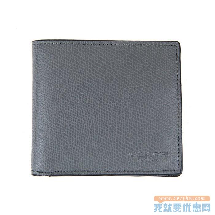 限时秒杀！COACH 蔻驰 男士短款钱包（多色可选）