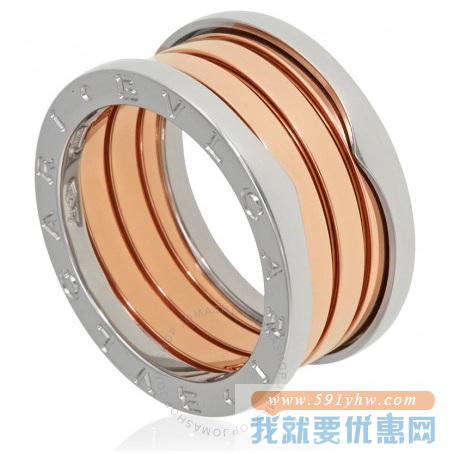 吴亦凡同款！Bvlgari 宝格丽 B.Zero1系列18K 玫瑰金戒指