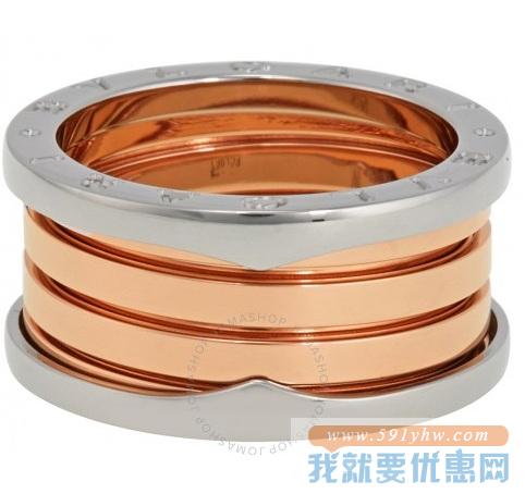 吴亦凡同款！Bvlgari 宝格丽 B.Zero1系列18K 玫瑰金戒指