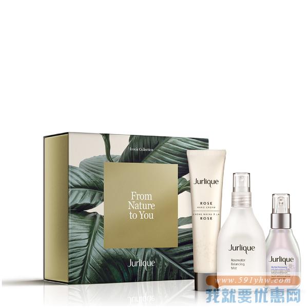JURLIQUE 茱莉蔻明星产品礼盒套装（花卉水100ml+精华30ml+手霜40ml）£51.75