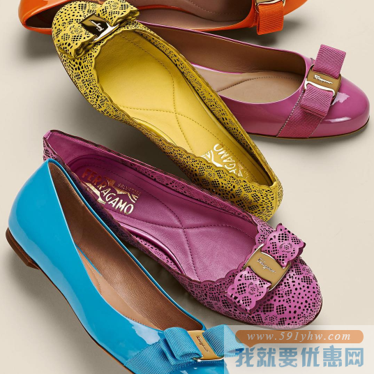 Saks Fifth Avenue ：Salvatore Ferragamo 经典蝴蝶结单鞋