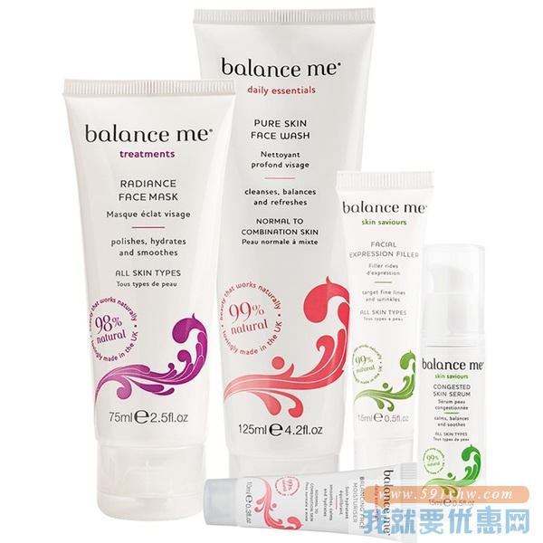 Balance Me 天然有机经典五件套装 ￡36.4（约313元）