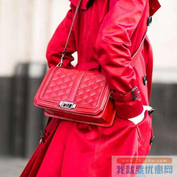 Rebecca Minkoff Jumbo Love 女士大号单肩斜挎包