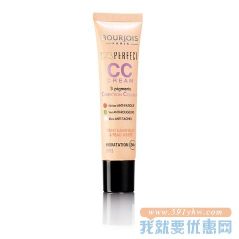Bourjois 妙巴黎 CC 霜 SPF15 30ml ￡8.99（约76元）