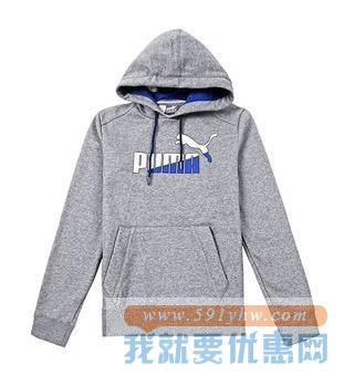 运动休闲！PUMA彪马秋季新款男子运动休闲卫衣 166.73元包邮