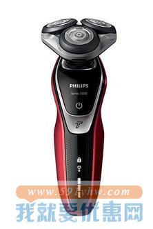 干湿双剃！PHILIPS飞利浦干湿两用电动剃须刀S5390/12 769.87元包邮（含税）