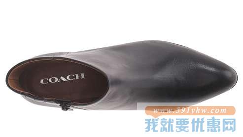 码全新低价！Coach蔻驰 Montana 女士真皮踝靴