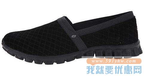 SKECHERS 斯凯奇 EZ Flex2-Cuddled-Up 女士一脚蹬休闲鞋