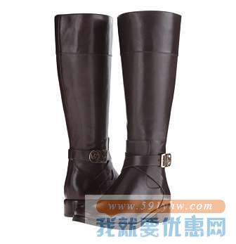 Michael Kors 女士真皮长筒靴
