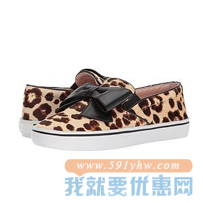 限尺码：Kate Spade New York 凯特 丝蓓 女士豹纹真皮休闲鞋 45美元约￥300（原价198美元） 买手党-买手聚集的地方