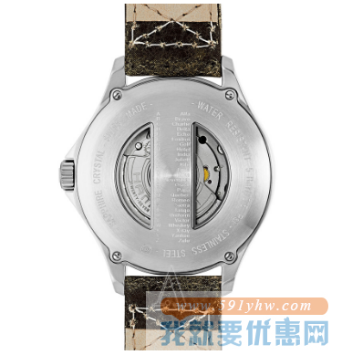 Hamilton 汉米尔顿 Khaki Aviation 卡其航空系列 QNE H76655723 男士机械腕表 375美元约¥2355（京东7400+） 买手党-买手聚集的地方
