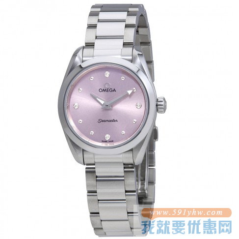 OMEGA 欧米茄 Seamaster 海马系列 Aqua Terra 220.10.28.60.60.001 女士时装腕表 1889美元约¥11815（原价2800美元） 买手党-买手聚集的地方