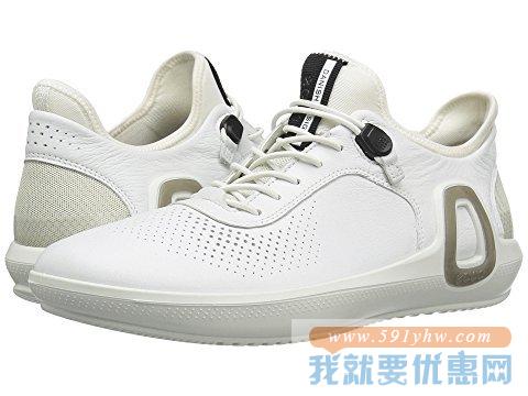 折合566.93元 17年款 ECCO 爱步 盈速 男士真皮时尚运动鞋