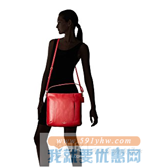 折合839.93元 COACH 蔻驰 Isabelle女士真皮单肩包 2色