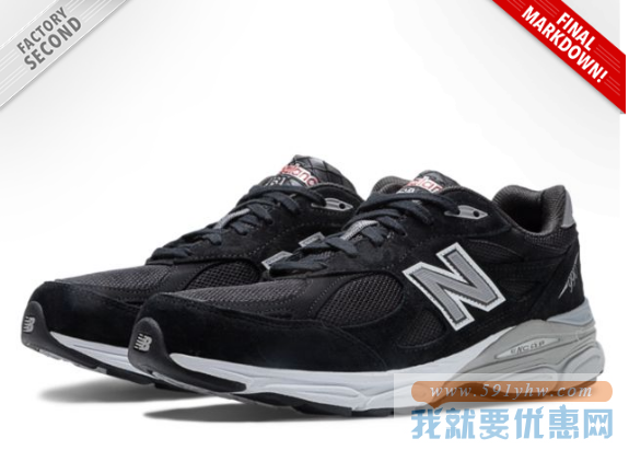 new balance 990 V3 女款慢跑鞋 35美元约￥221 买手党-买手聚集的地方