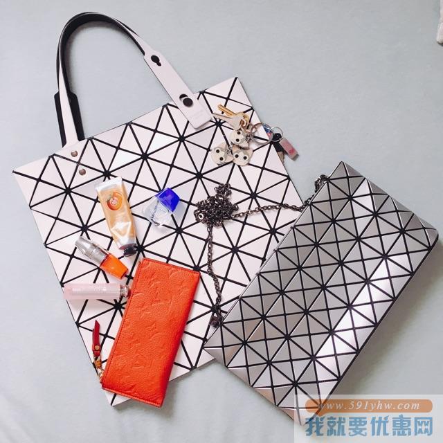 最高立减$300 6格多色有货 BAO BAO Issey Miyake手袋双肩包 凹造型必备