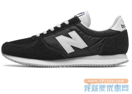 折合181.23元 New Balance U220BK 男士休闲鞋