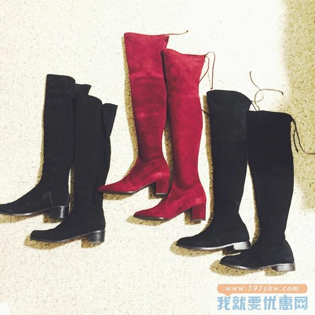 最高送$700礼卡 几乎8.1折 Stuart Weitzman多款过膝靴热卖 显腿长的过膝靴