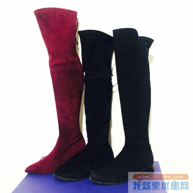 最高送$700礼卡 几乎8.1折 Stuart Weitzman多款过膝靴热卖 显腿长的过膝靴