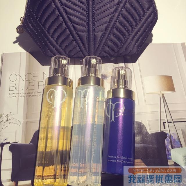 送3重好礼，价值超$139 Clé de Peau Beauté 美妆护肤品热卖 入紫水，美白精华，不脱妆粉底