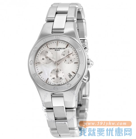 BAUME & MERCIER 名士 Linea 灵霓系列 MOA10012 女士时装腕表 579美元约¥3673（长期售价1340美元） 买手党-买手聚集的地方