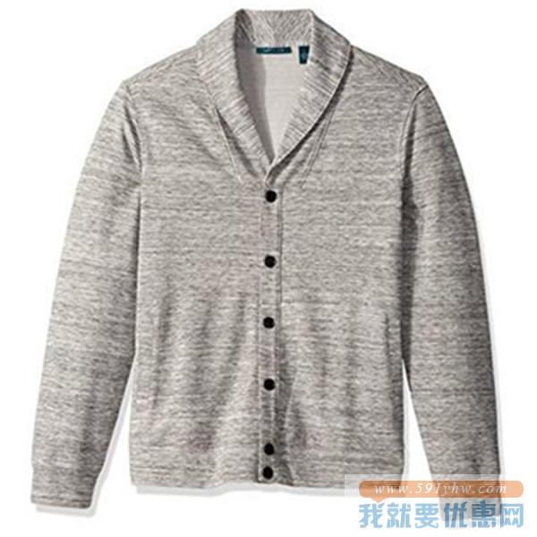 限M码！Perry Ellis Cotton Blend男毛衣 $31.71（到手约￥281）