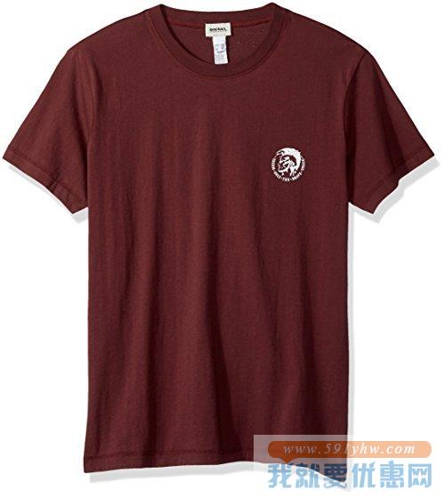 限S码、凑单品：DIESEL Jake Mohican 男士家居服T恤 $13.2