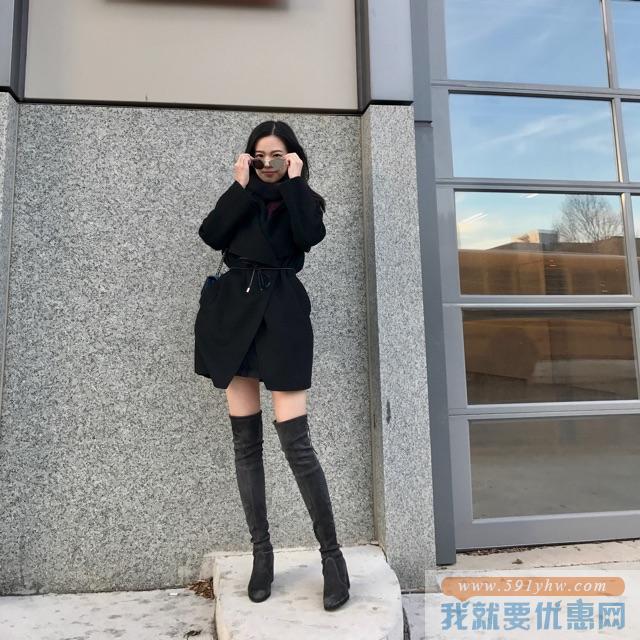 最高享75折 直减$200 Stuart Weitzman 过膝美靴、一字带凉鞋热卖 超美大长腿立现