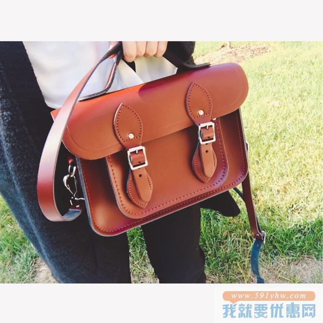 低至7.5折 免邮 Cambridge Satchel 马卡龙色剑桥包热卖