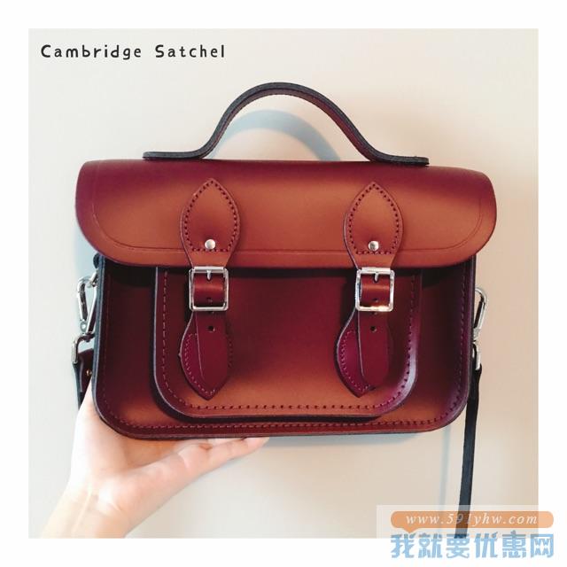 低至7.5折 免邮 Cambridge Satchel 马卡龙色剑桥包热卖