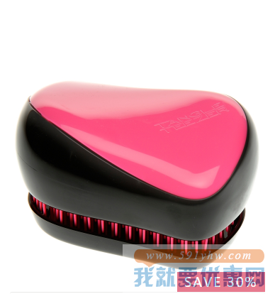 ￥80.5 凑单品： TANGLE TEEZER 豪华便携款 美发梳 炫亮粉