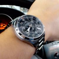 $699 (原价$1845) 国内公价¥13900 Hamilton 卡其航空飞行员系列机械男表