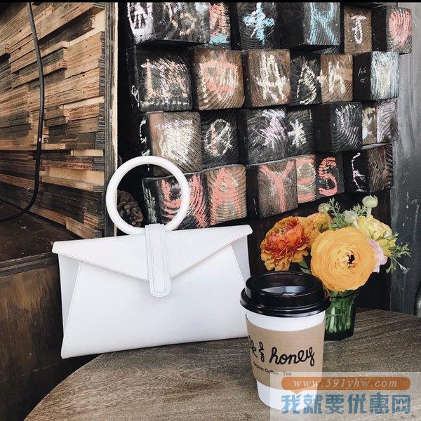 封面同款6折收 $288 Complet 迷你乳白色圆环包热卖
