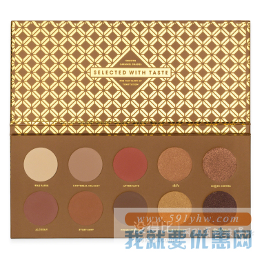￥124.88 ZOEVA Caramel Melange 十色眼影盘 南瓜盘