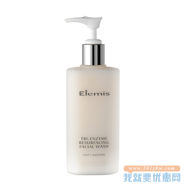 专利配方！ELEMIS 艾丽美 三重酵素亮采平滑洁面乳 200ml 英淘 5.7折 直邮中国 GBP￥18.42(￥173)