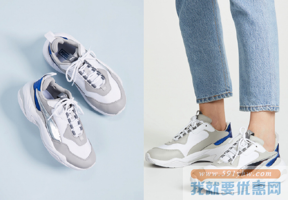 明星同款！PUMA 闪电形亮色女士老爹鞋 直邮中国 USD$120(￥744)