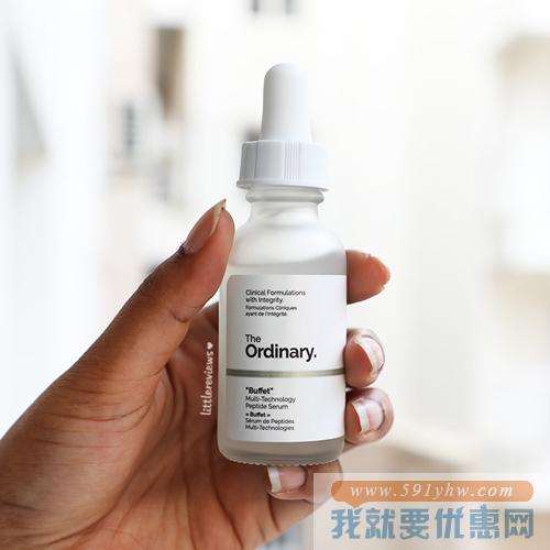 宇宙级网红：The Ordinary Buffet 多重胜肽 抗衰老精华液 30ml 直邮中国 GBP￥12.7(￥119)