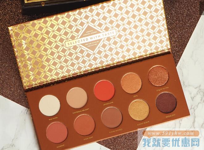 ZOEVA Caramel Melange 十色眼影盘 南瓜盘 8折 直邮中国 GBP￥14.4(￥135)