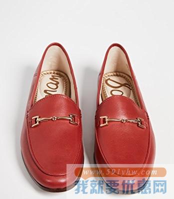 新色上架~Sam Edelman Loraine Loafers 女士红色乐福鞋 直邮中国 USD$120(￥744)
