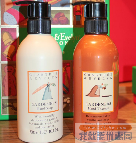CRABTREE & EVELYN瑰柏翠 园艺大师套装（护手霜250g 洗手液300ml） 6.6折 直邮中国 GBP￥23.25(￥219)